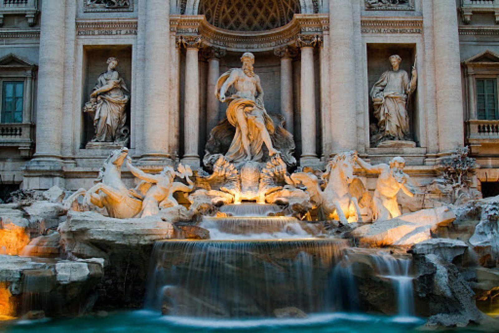 Trevi-Brunnen, Kostenlos, Rom, HD, Architektur, 1600x1070 HD Desktop