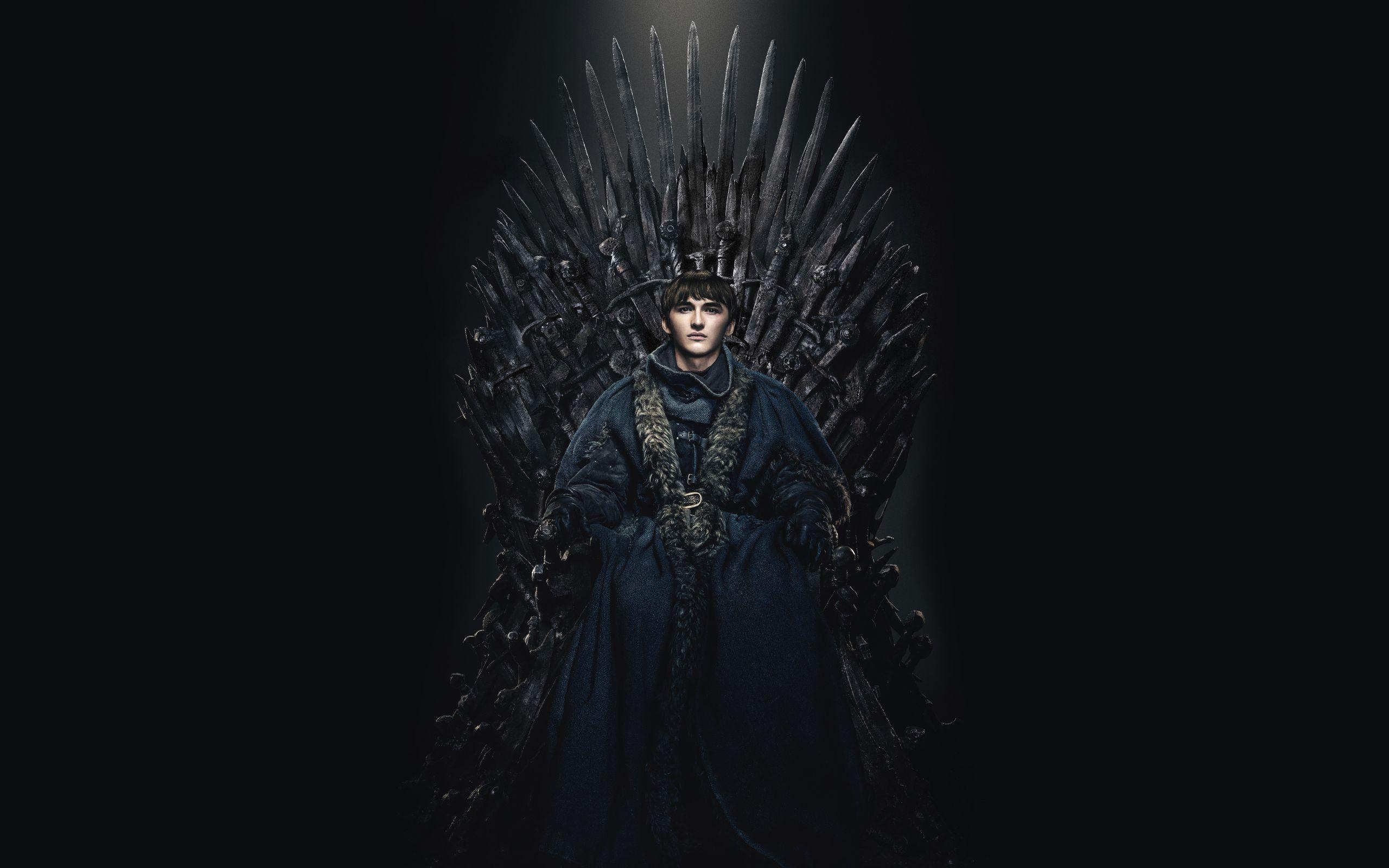 Bran Stark, Iron Throne, Auflösung, Game of Thrones, Serie, 2560x1600 HD Desktop