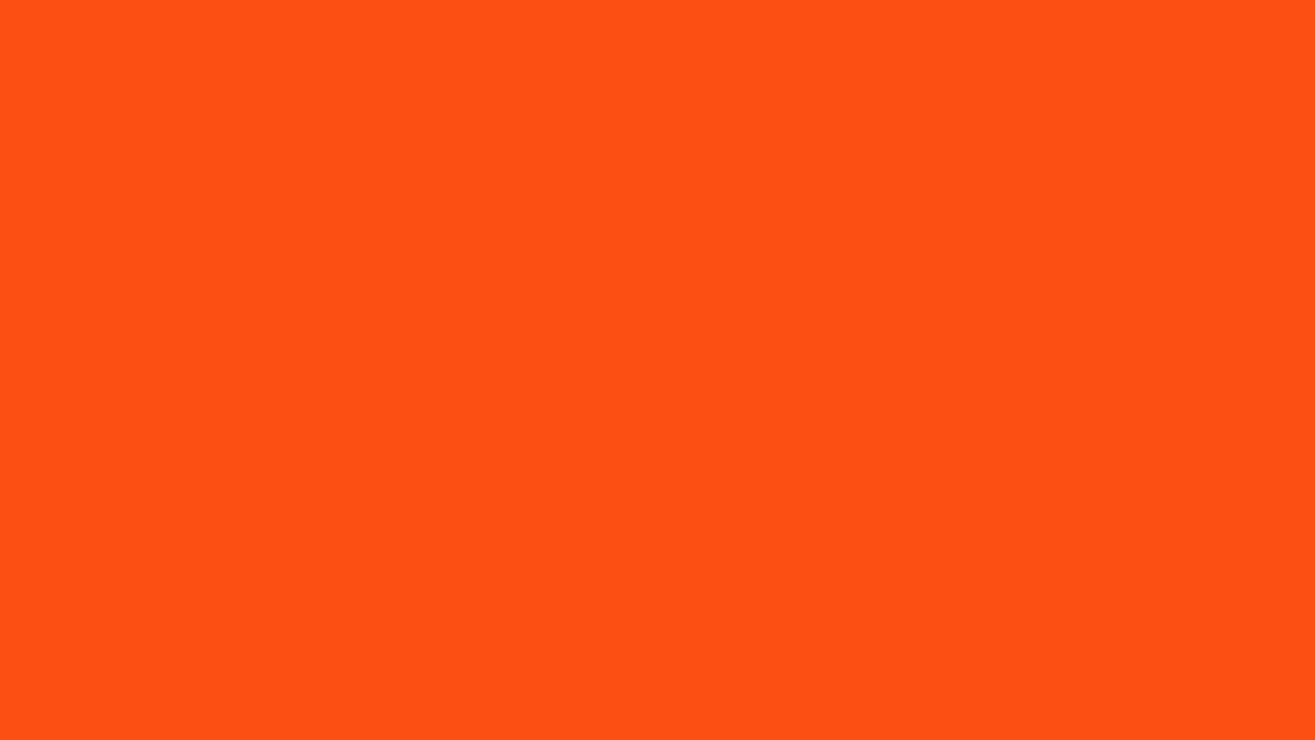 Orange, Solide Farbe, Hintergrund, Klar, Frucht, 2560x1440 HD Desktop