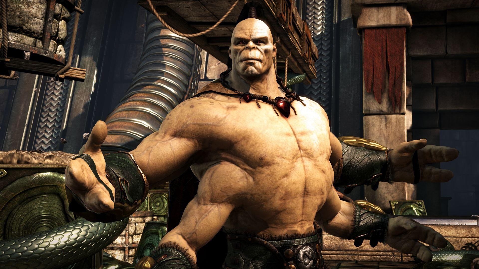 Goro, Steam, Mortal Kombat, Spiele, Hintergrund, 1920x1080 Full HD Desktop