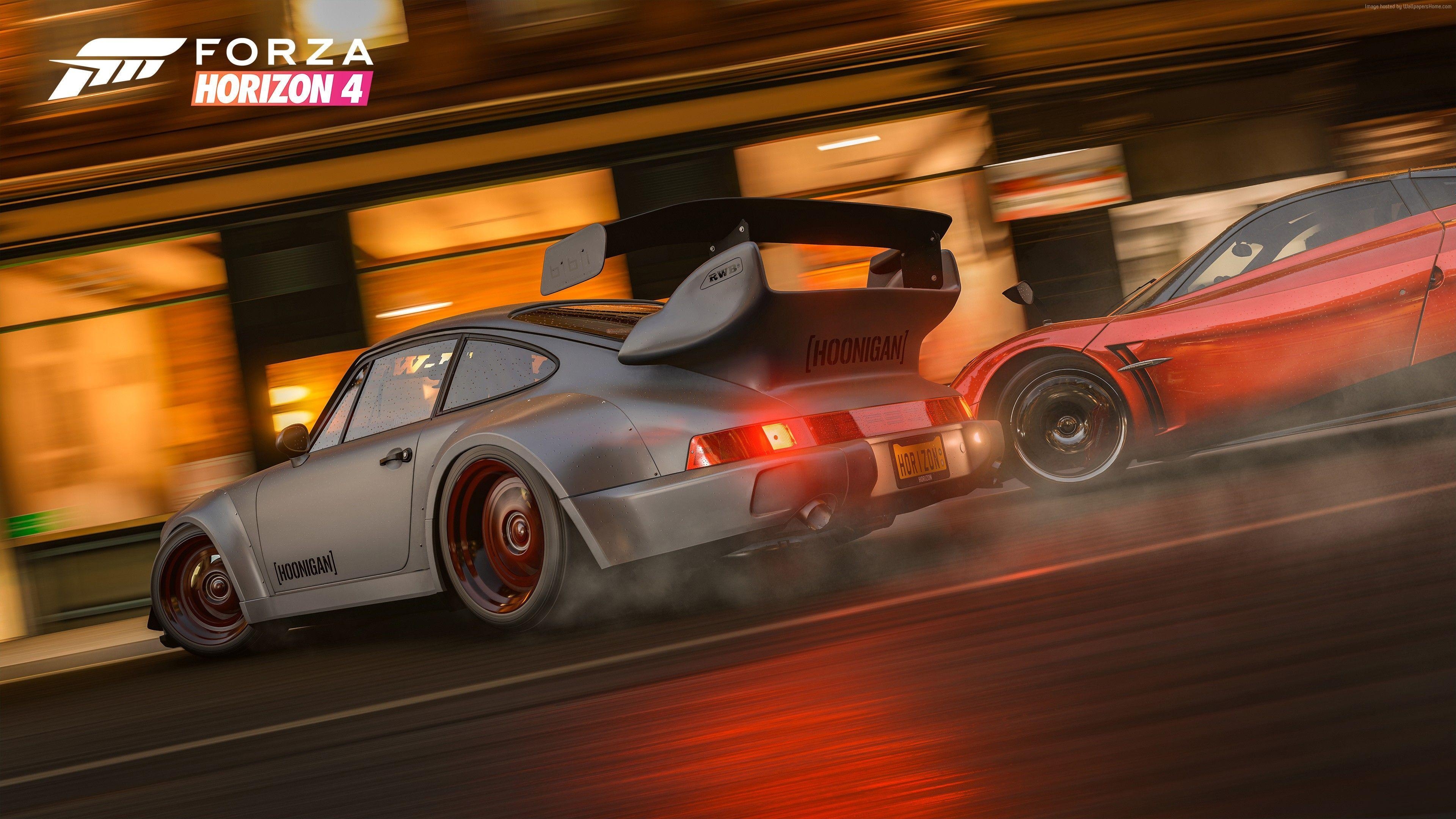 Forza Horizon, Forza Horizon 4, Gaming, Motorsport, Wallpaper, 3840x2160 4K Desktop