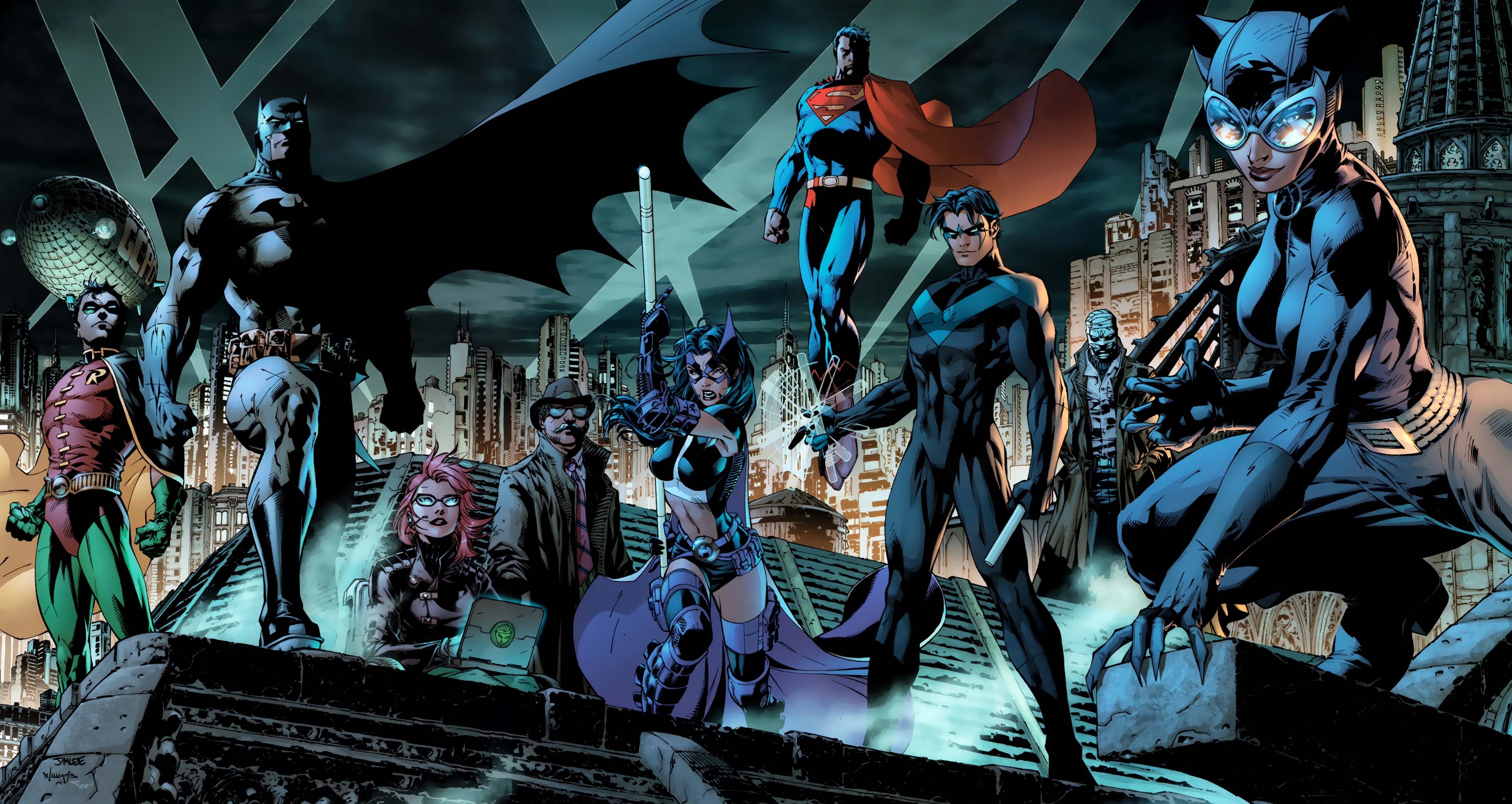 DC Comics, Hintergrund, Superhelden, Kunst, Bild, 3840x2050 HD Desktop