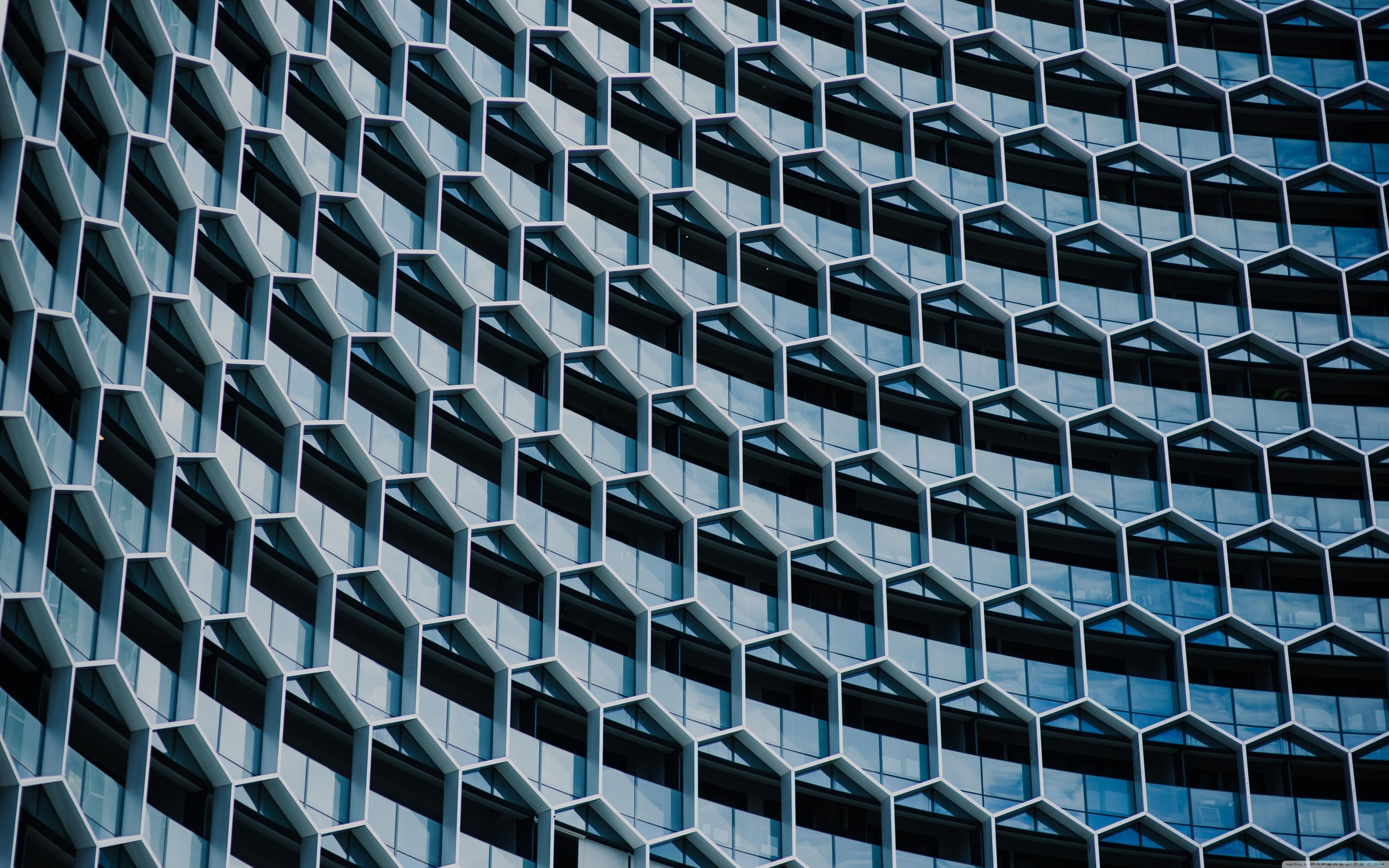 Architektur, Bienenwaben, Gebäude, 4K HD, Design, 5120x3200 4K Desktop