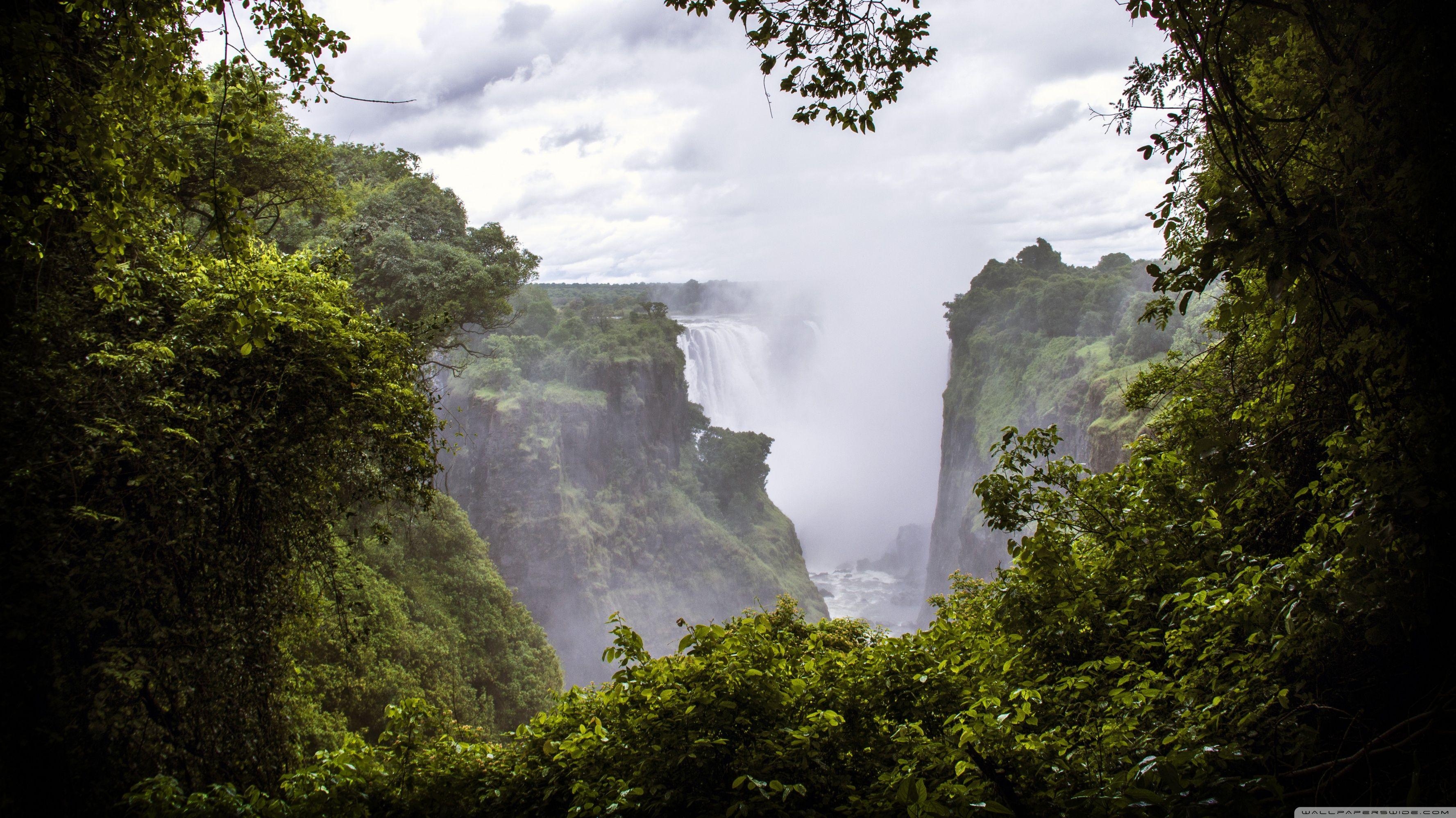 Victoriafälle, Simbabwe, 4K, HD, Reisen, 3560x2000 HD Desktop