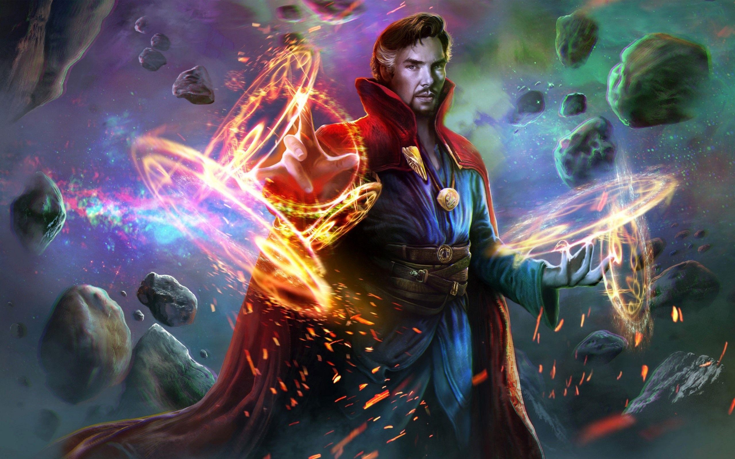 Fan Art, Dr. Strange, 2K Quad, HD, Marvel, 2560x1600 HD Desktop