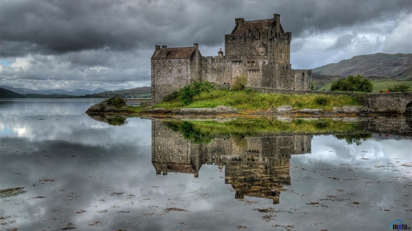 Desktop, Schottland, Hintergründe, Reisen, Landschaft, 1370x770 HD Desktop