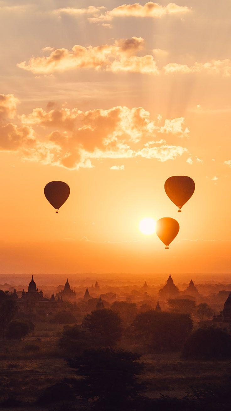 Bagan, Reisen, iPhone X, Asien, Schön, 740x1310 HD Handy