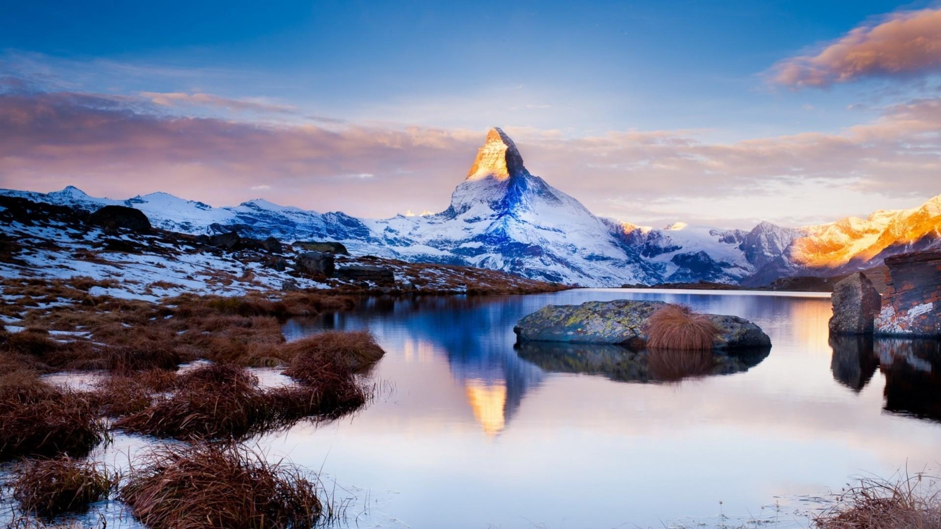 Matterhorn, HD, Alpen, Reisen, Schweiz, 1920x1080 Full HD Desktop