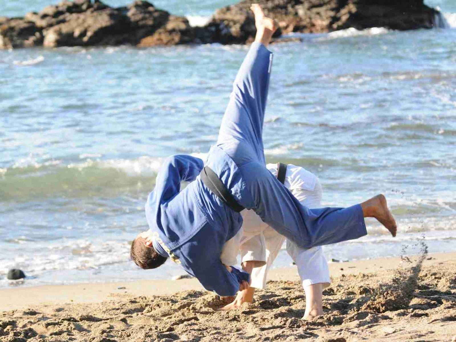 Judo, Strand, Hintergrundbild, Kostenlos, Sportart, 1600x1200 HD Desktop