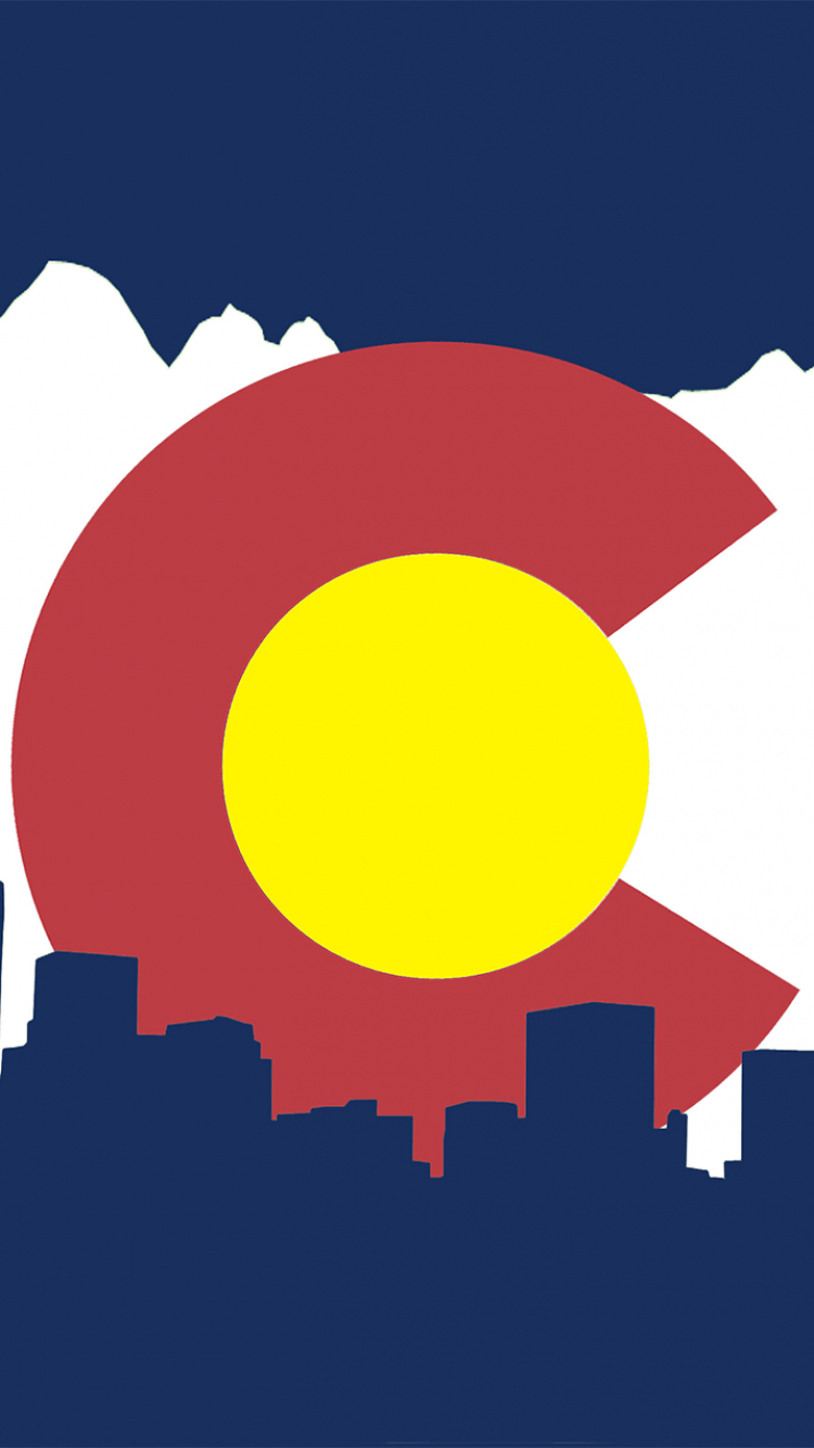 Colorado, Flagge, Hintergrund, Reisen, Natur, 750x1340 HD Handy