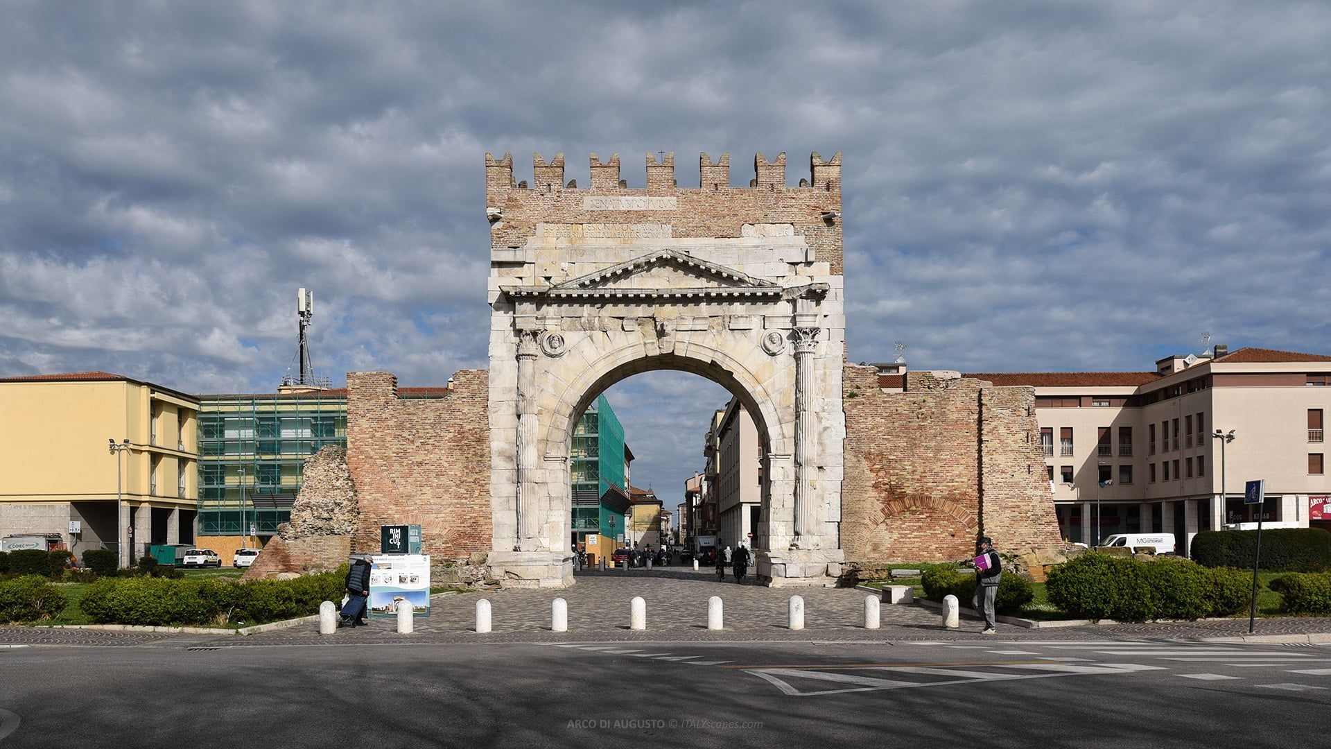 Arco di Augusto, Rimini, Monument, Geschichte, 1920x1080 Full HD Desktop