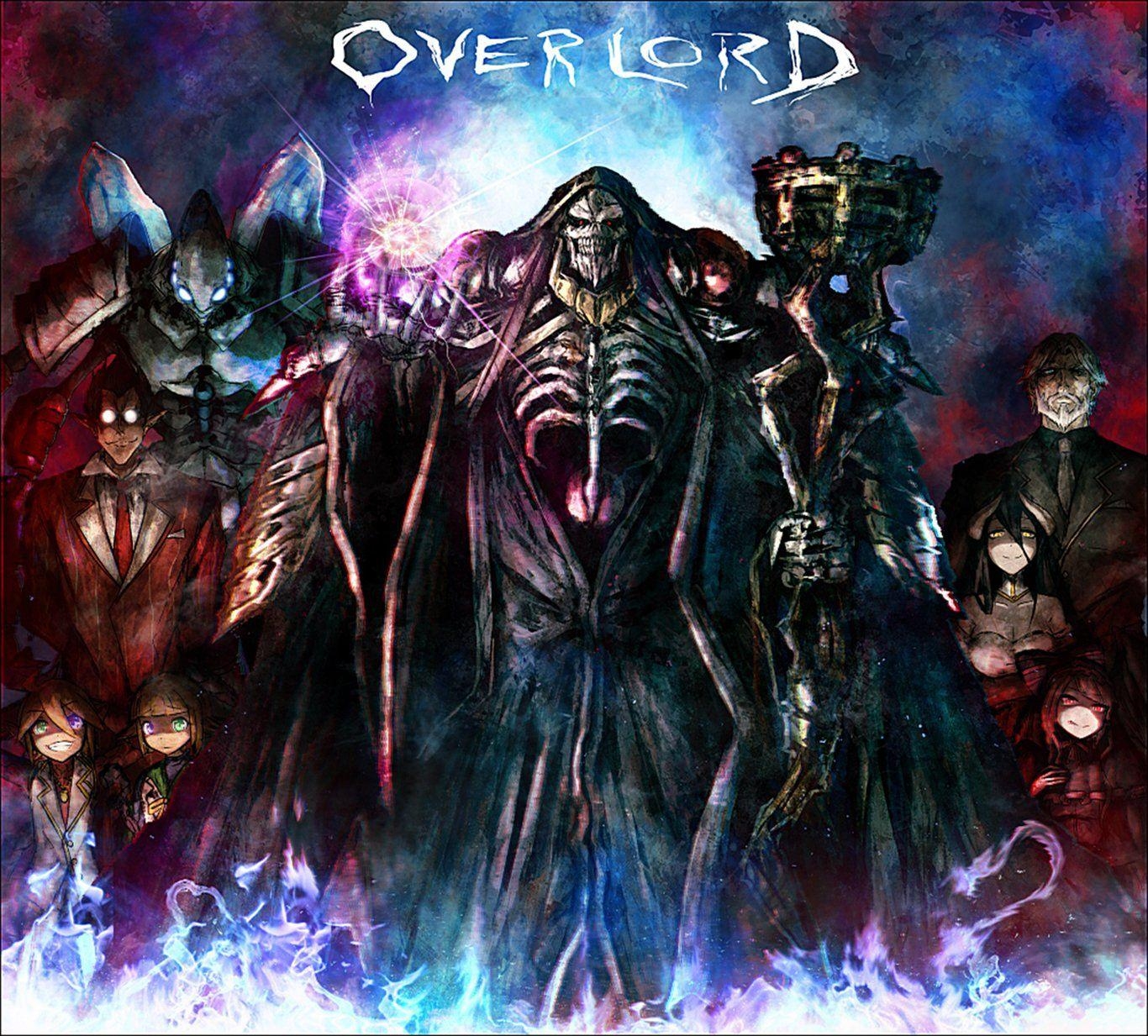 Overlord Anime, HD Bild, Anime Charaktere, Ainz Ooal Gown, 1370x1240 HD Desktop