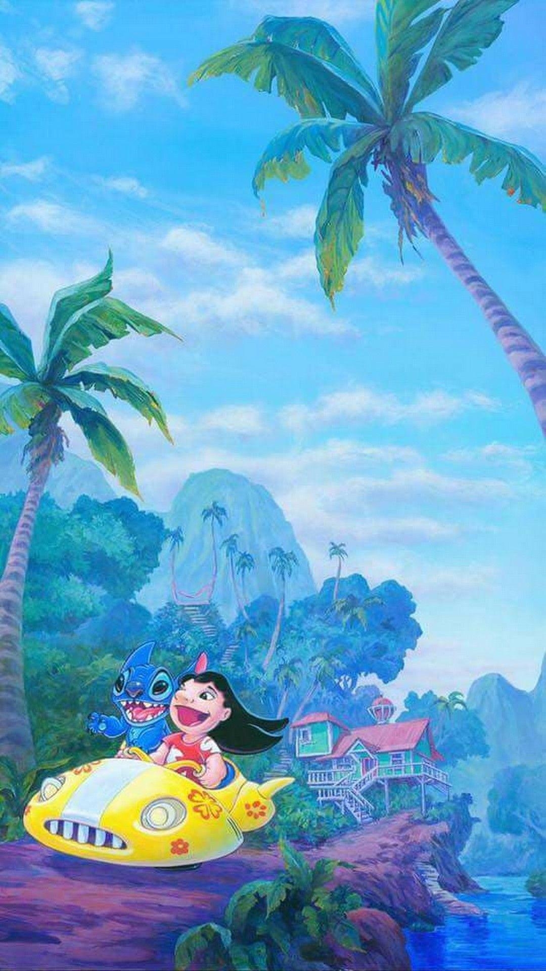 iPhone, HD, Stitch, Disney, Niedlich, 1080x1920 Full HD Handy