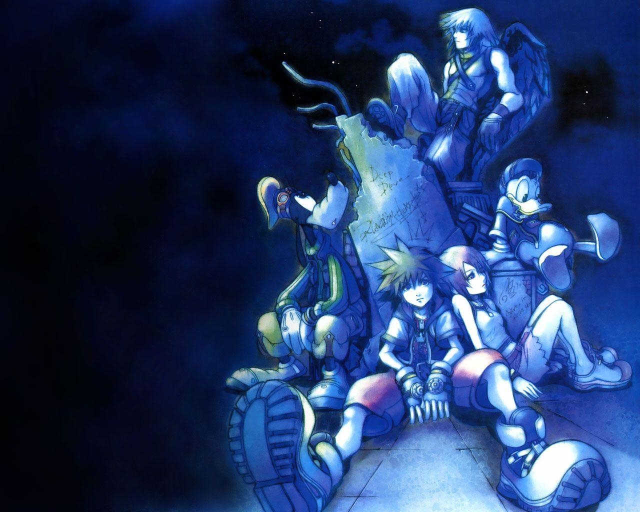 Kingdom Hearts, Desktop, Hintergrund, Uncut, RPG, 1280x1030 HD Desktop