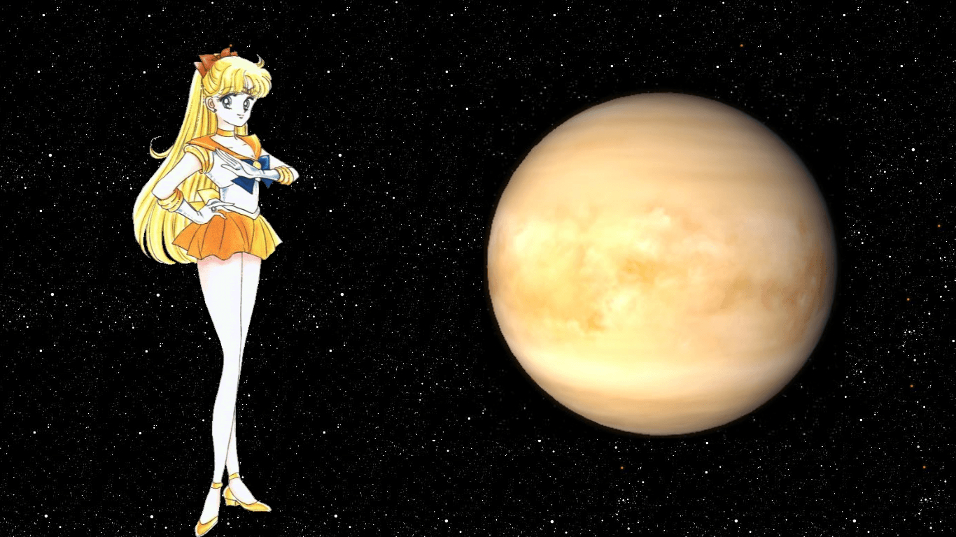 Sailor Venus, Wallpaper, Anime, Charakter, Manga, 1370x770 HD Desktop