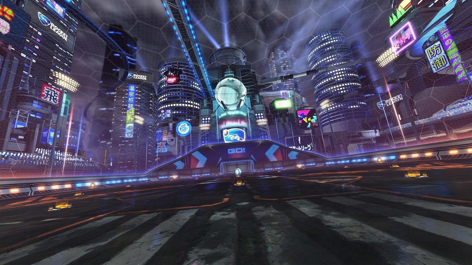 Neo Tokyo, Futuristisch, Wallpaper, Stadtansicht, Anime, 1920x1080 Full HD Desktop