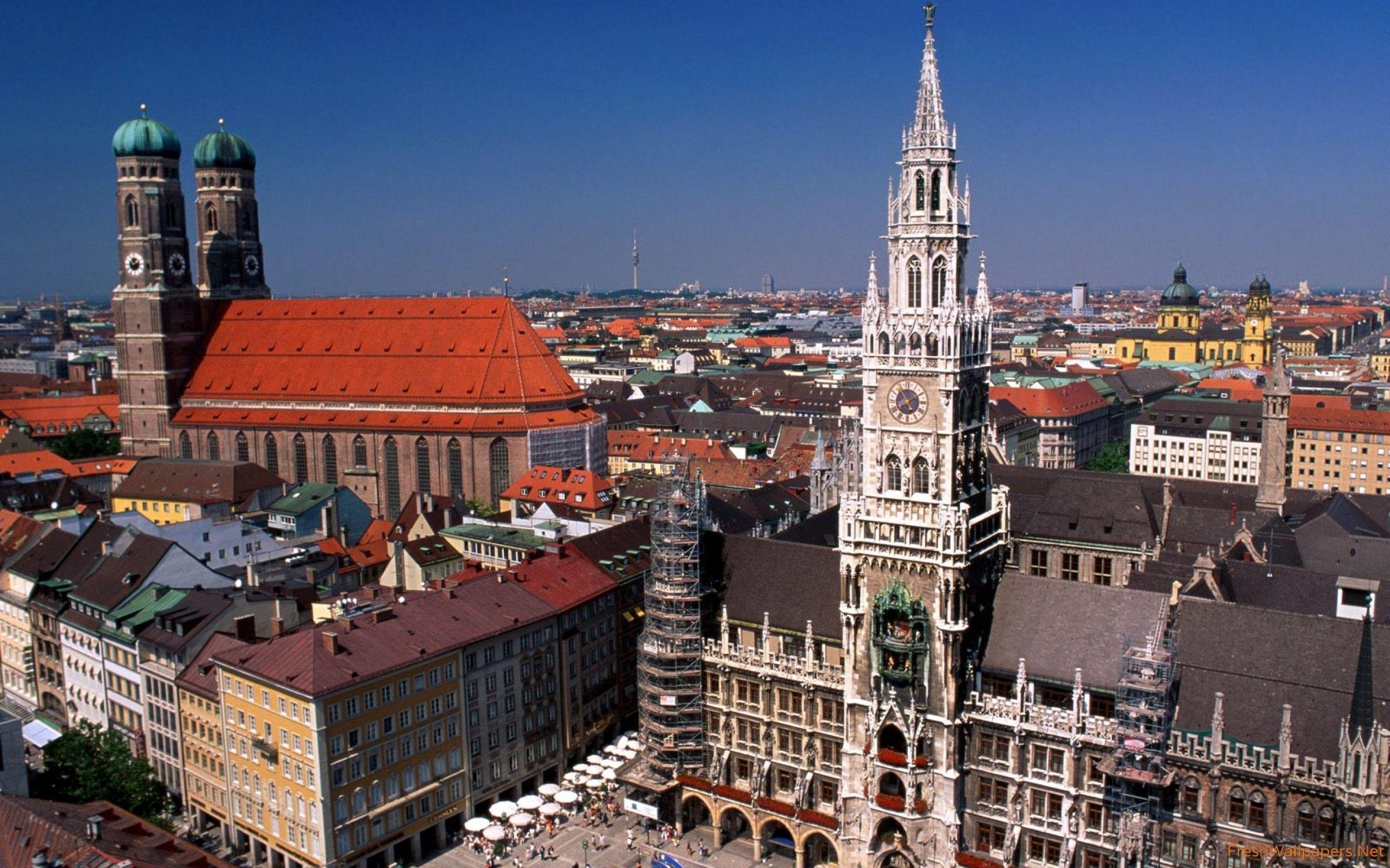 München, Sonnentag, Reisen, Deutschland, Stadt, 2560x1600 HD Desktop