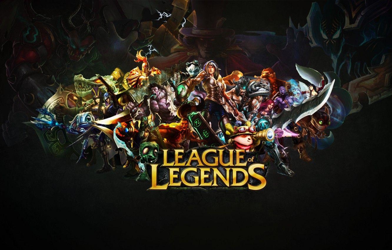 League of Legends, schwarz, Charakter, Desktop, Gaming, 1340x850 HD Desktop