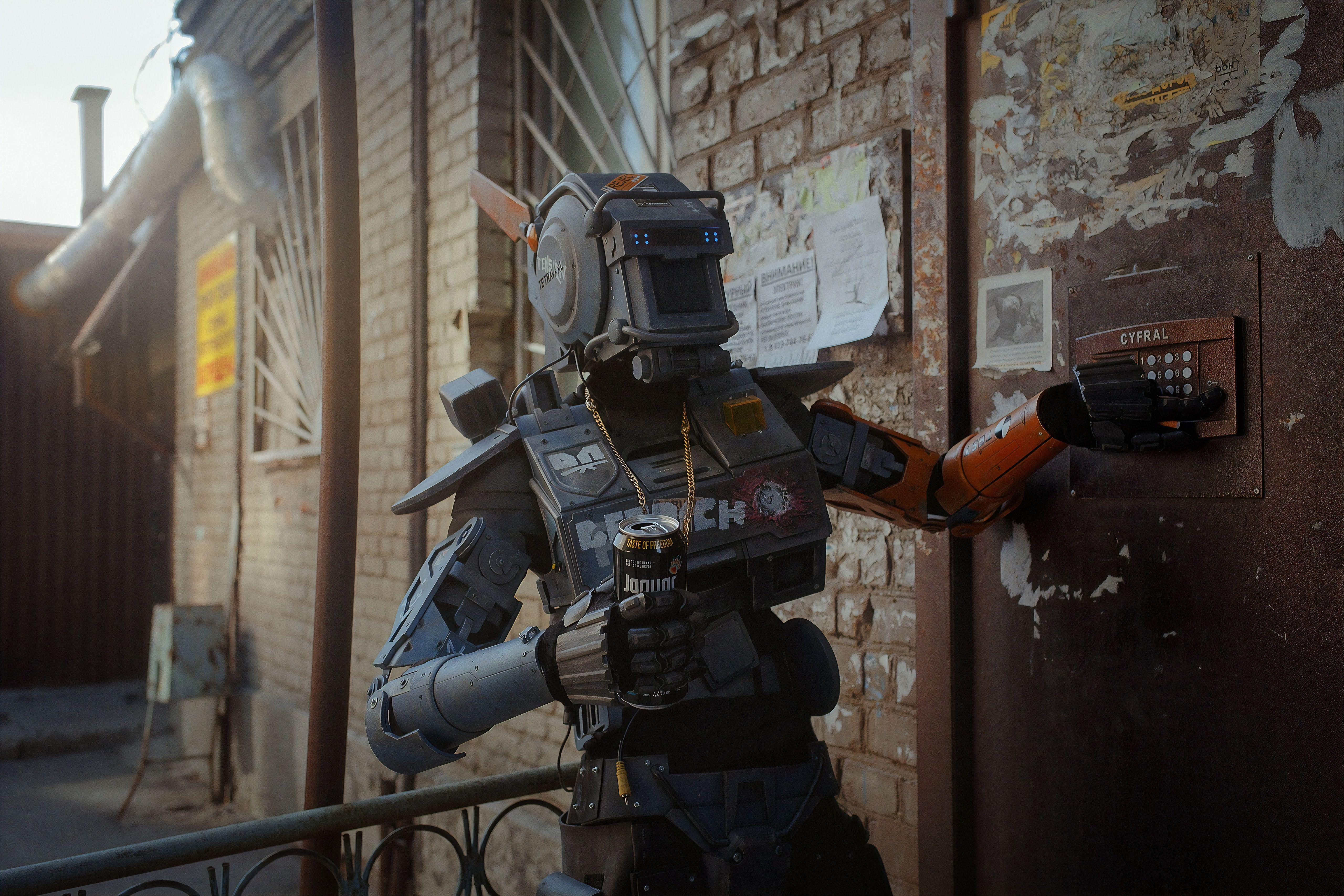 Chappie, Fotografie, 4K, Film, Science-Fiction, 5120x3420 4K Desktop