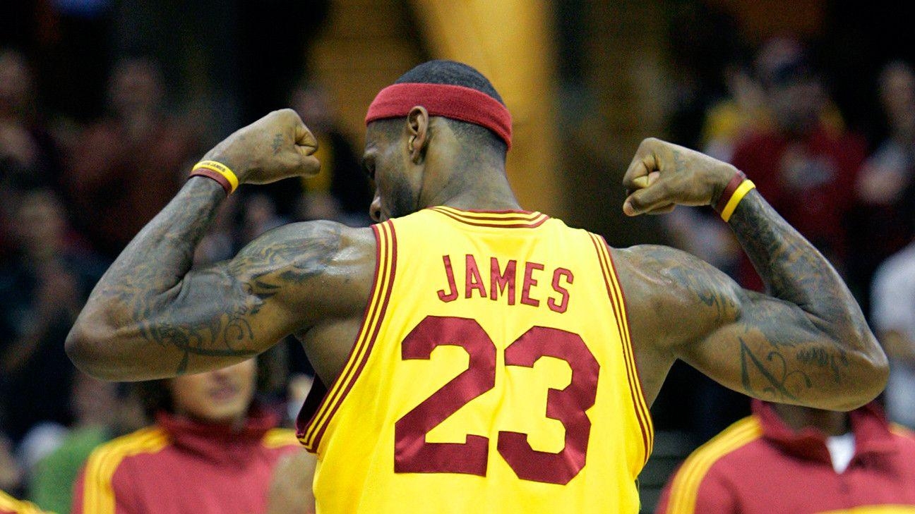 LeBron James, Cleveland, Basketball, Sport, Hintergrund, 1300x730 HD Desktop