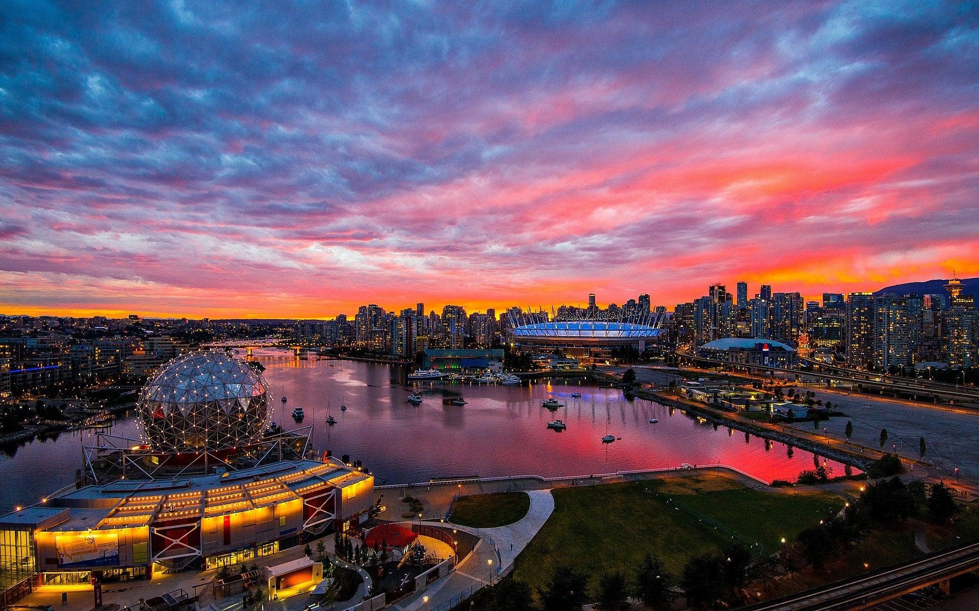 Vancouver Stadt, Kanada, Atemberaubend, Reisen, Wallpaper, 1920x1200 HD Desktop