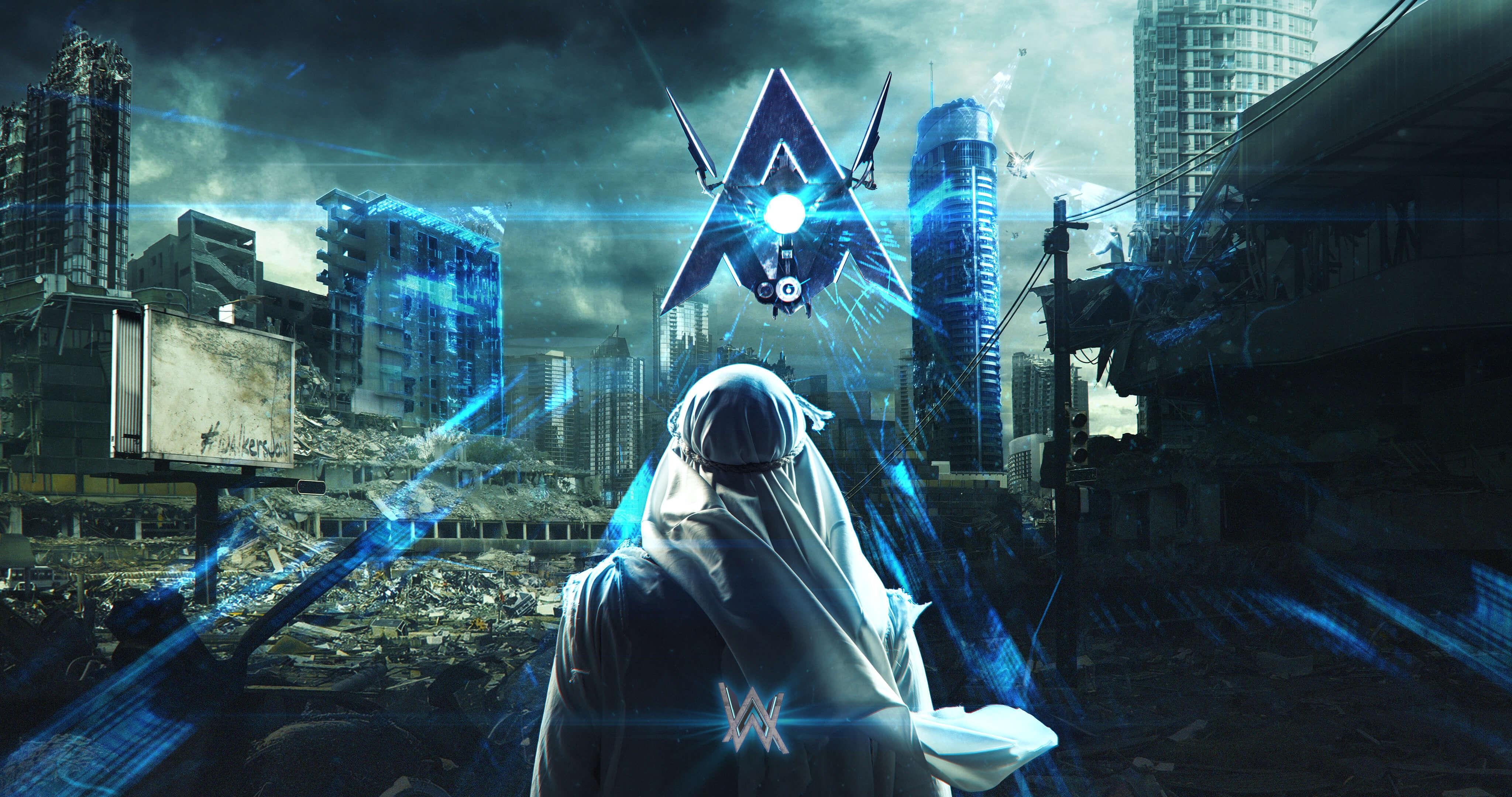 Alan Walker, Darkside, 4K, Musik, Bild, 4100x2160 4K Desktop