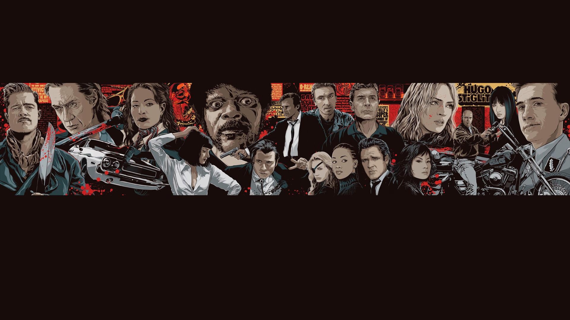 Pulp Fiction, HD, Kult, Hintergrund, Plus, 1920x1080 Full HD Desktop