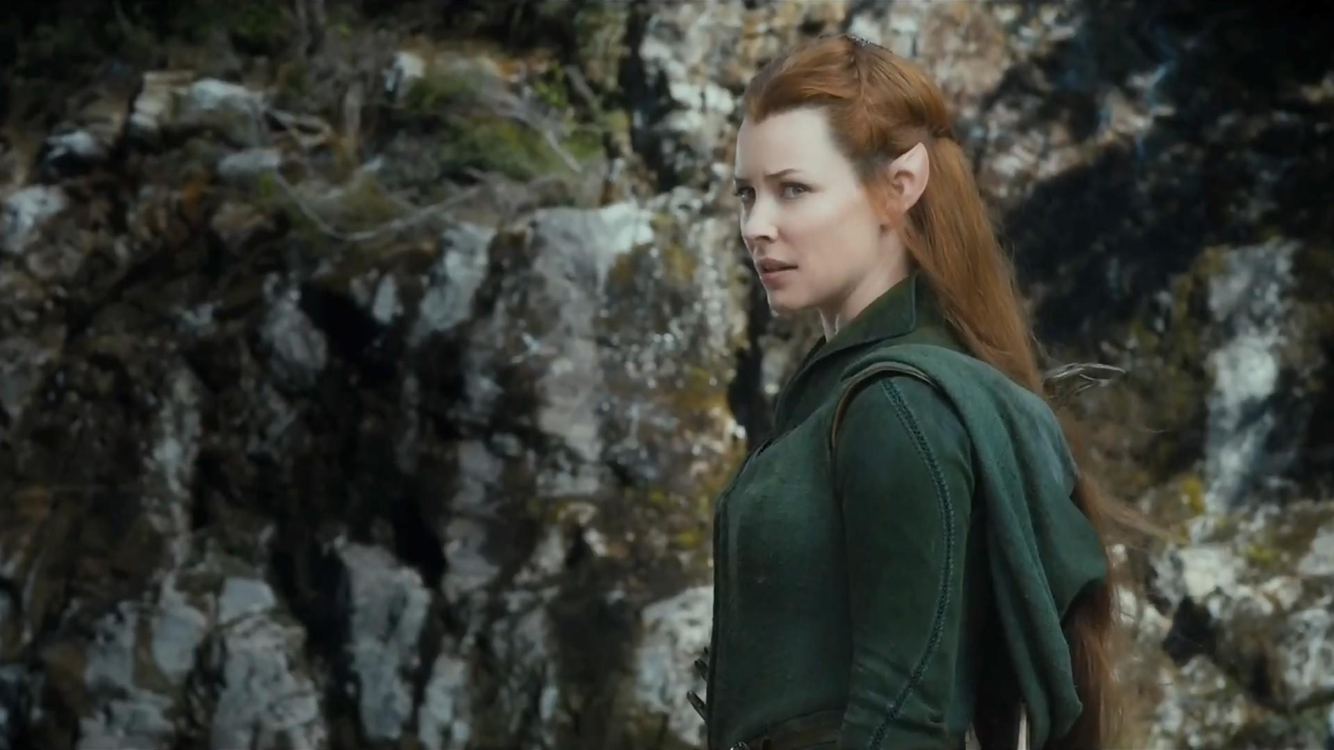 Tauriel, Hobbit, Elben, Filme, Evangeline Lilly, 1920x1080 Full HD Desktop