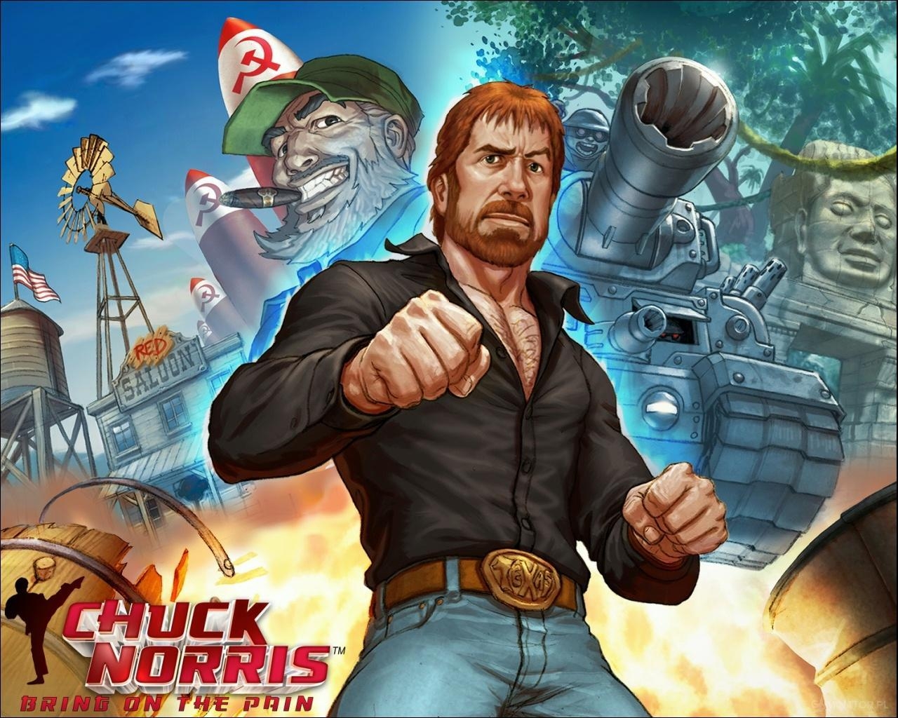 Chuck Norris, Actionfilm, Martial Arts, Hollywood, Schauspieler, 1280x1030 HD Desktop