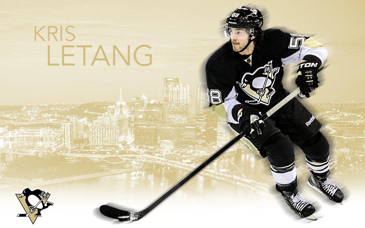 Kris Letang, Wallpaper, Eishockey, Penguins, Grafik, 1280x800 HD Desktop