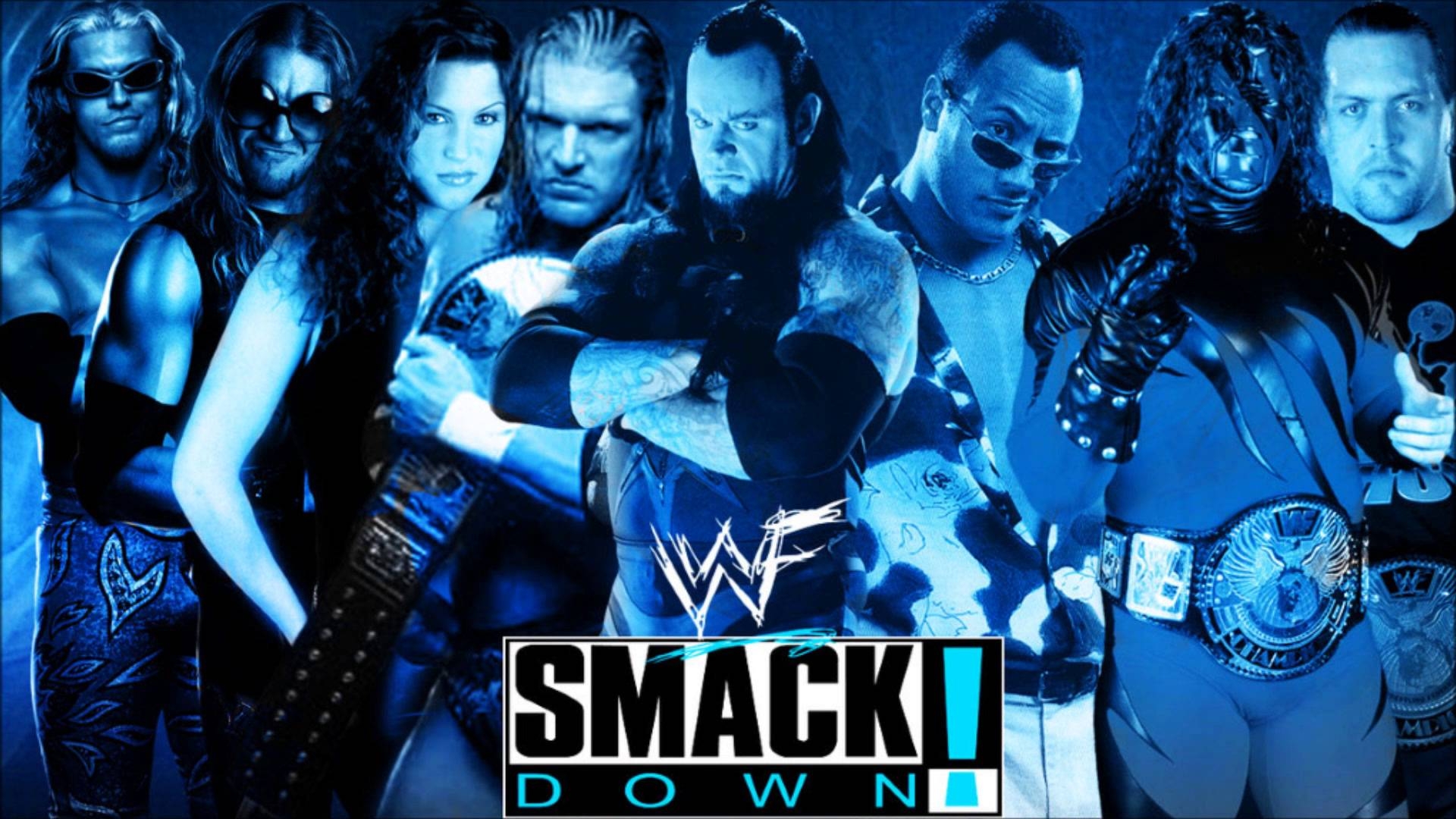 WWF Smackdown, Videospiel, Jahr 2000, Wrestling, Retro, 1920x1080 Full HD Desktop