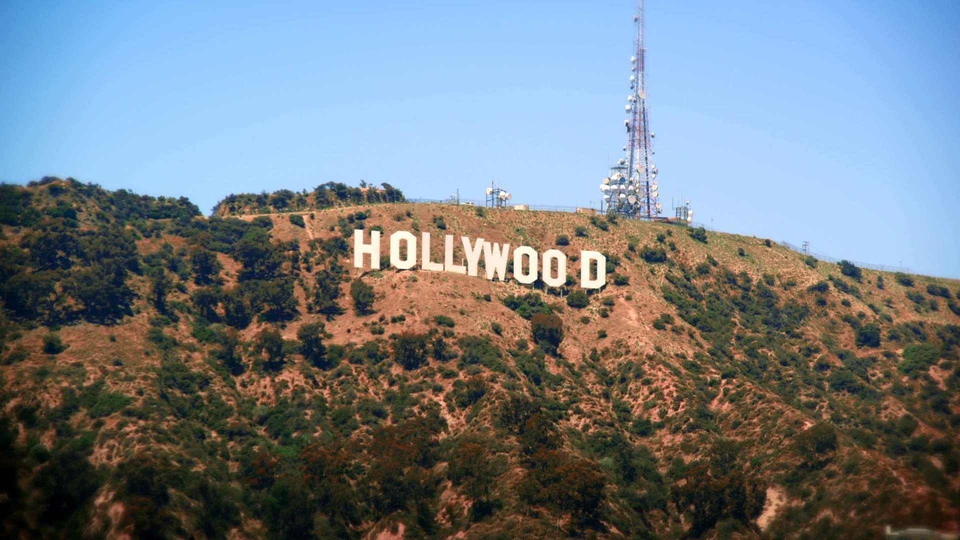 Hollywood, Sign, Kalifornisches Symbol, Filme, Hintergrund, 1920x1080 Full HD Desktop