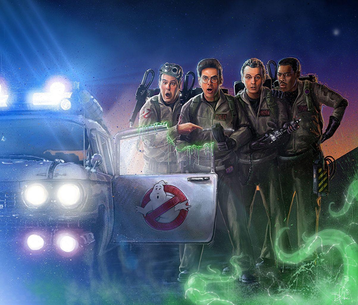 Ghostbusters 1984, Malerei, Kunst, Kinematographie, Erinnerungen, 1210x1030 HD Desktop