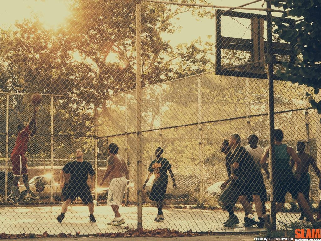 Sommer, Streetball, Ernsthaft, Sport, Hintergründe, 1030x770 HD Desktop