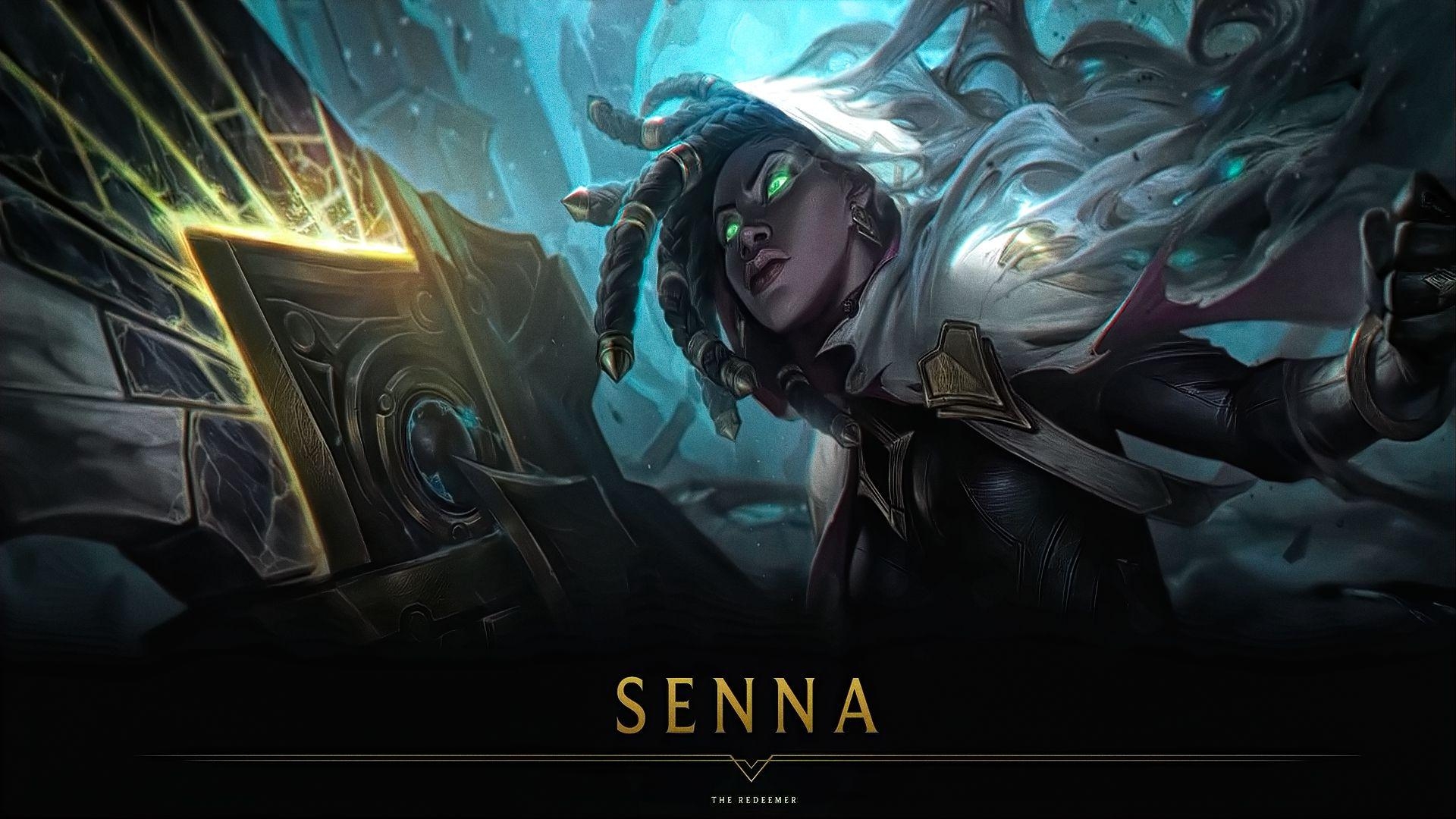 Senna, League of Legends, Lucian, 4K, Gaming, 1920x1080 Full HD Desktop