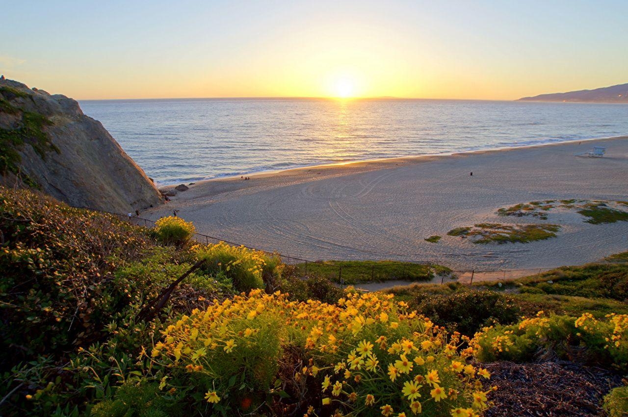 Malibu, Kalifornien, Meer, 1Zoom, Strände, 1280x850 HD Desktop