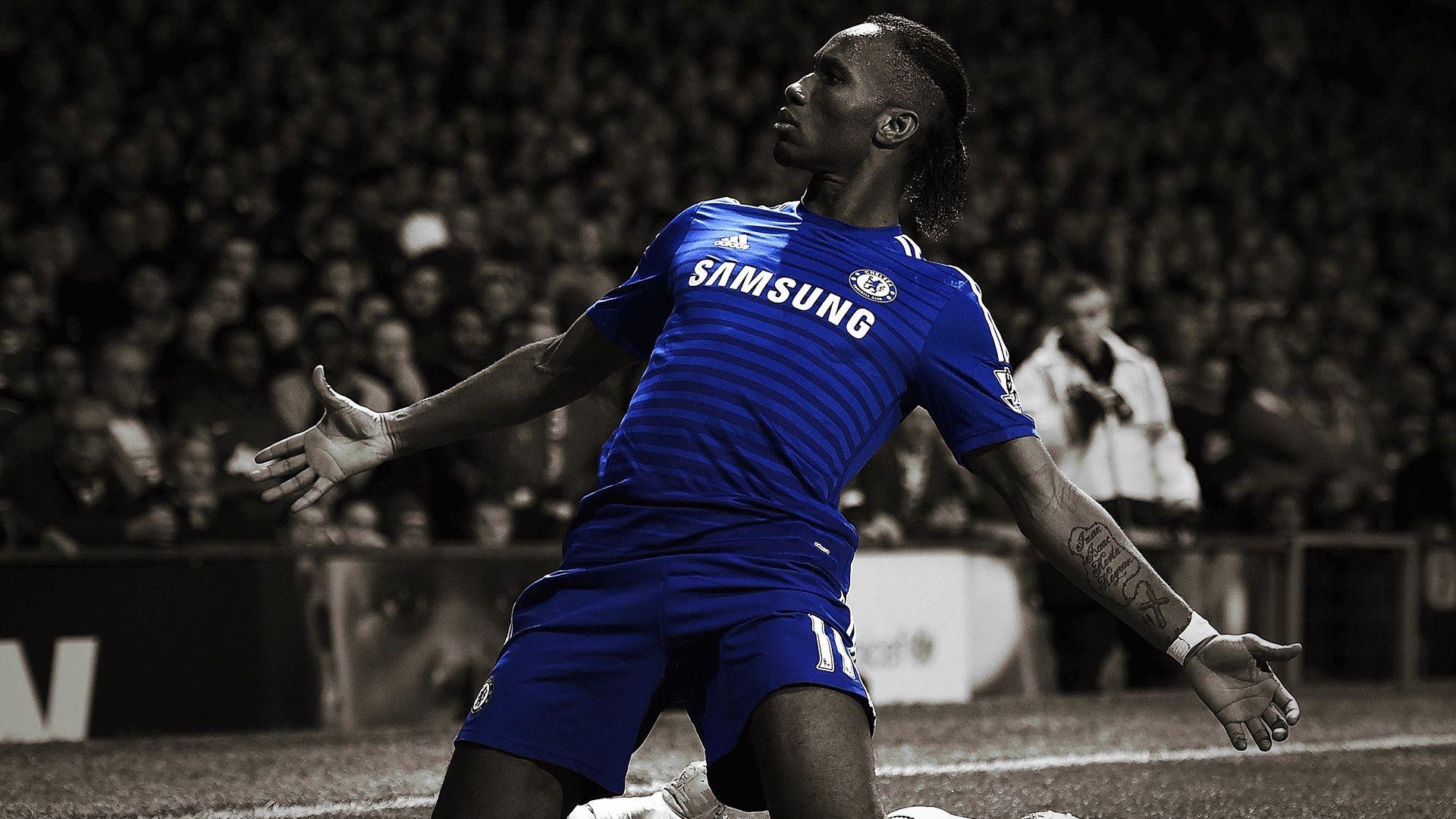 Drogba, Chelsea, Fußball, Torjäger, Idol, 1920x1080 Full HD Desktop