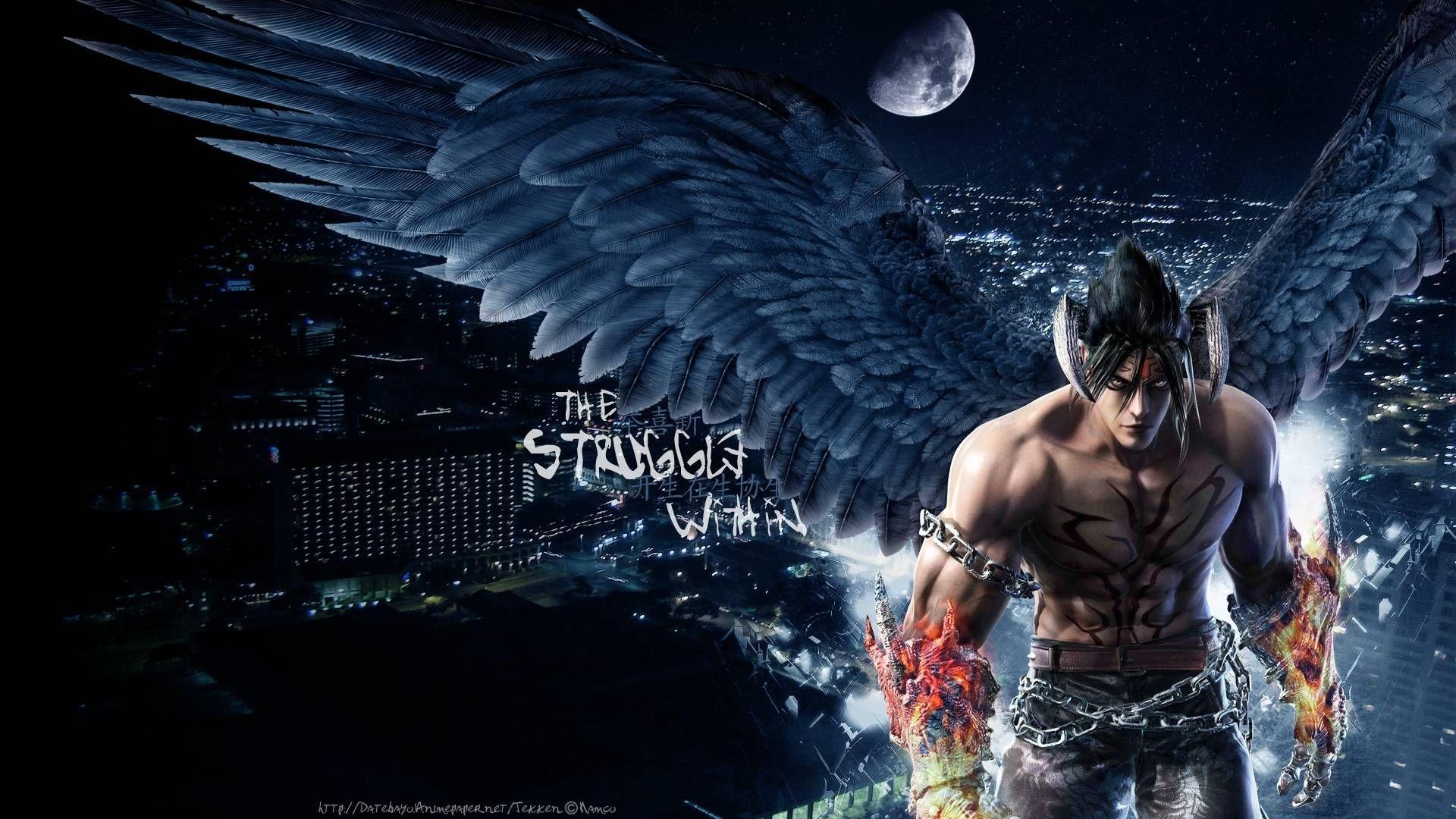 Jin Kazama, Tekken, Gaming, Wallpaper, Kunst, 1920x1080 Full HD Desktop