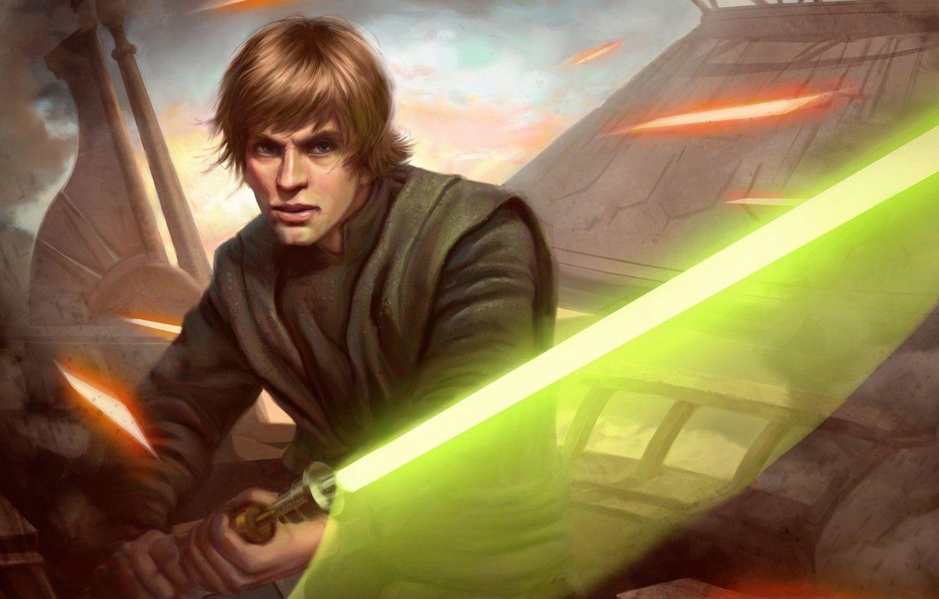 Star Wars, Jedi, Lightsaber, Luke Skywalker, Laser, 1340x850 HD Desktop