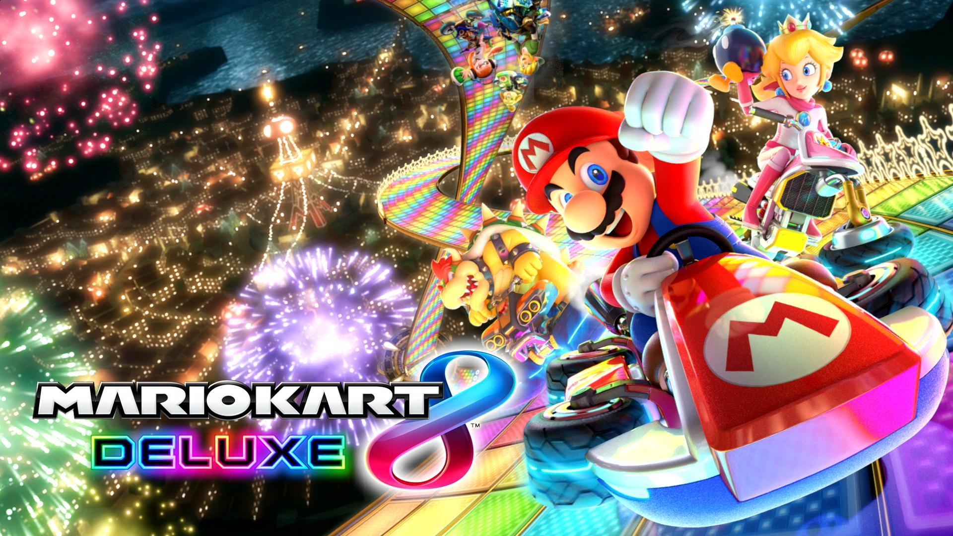 Mario Kart 8, Deluxe, Sammlung, Hintergrund, Spiele, 1920x1080 Full HD Desktop