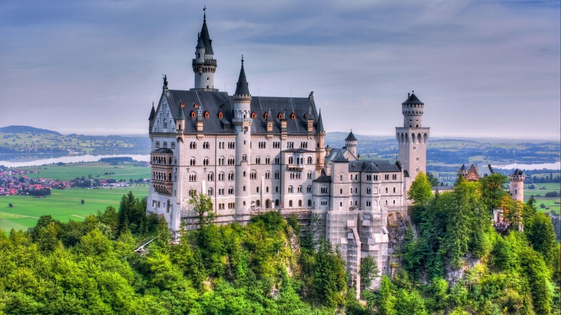 Deutschland, Neuschwanstein, HD, Desktop, Reisen, 1920x1080 Full HD Desktop