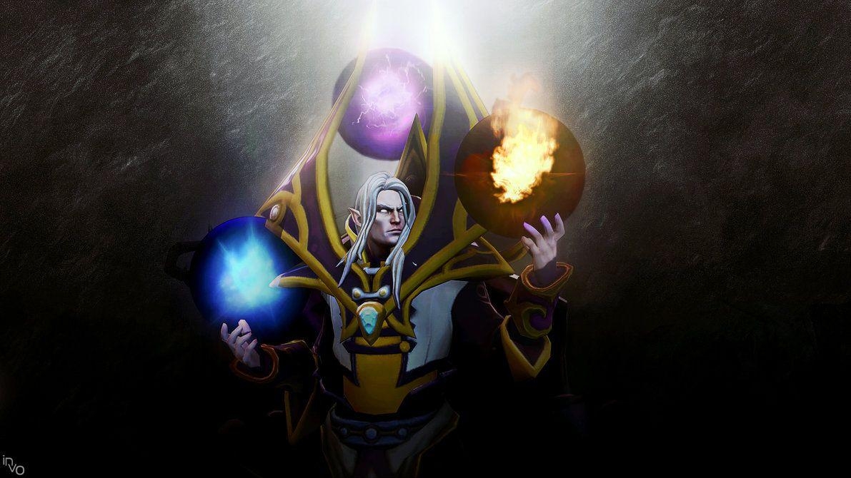 Dota 2, Invoker, Download, Wallpaper, Magie, 1200x670 HD Desktop