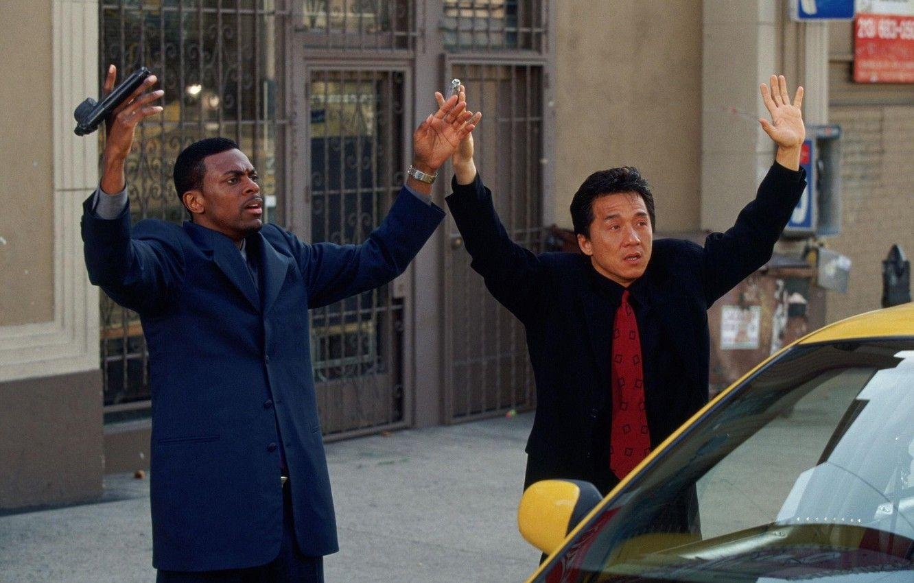 Jackie Chan, Chris Tucker, Rush Hour, Desktop, Film, 1340x850 HD Desktop