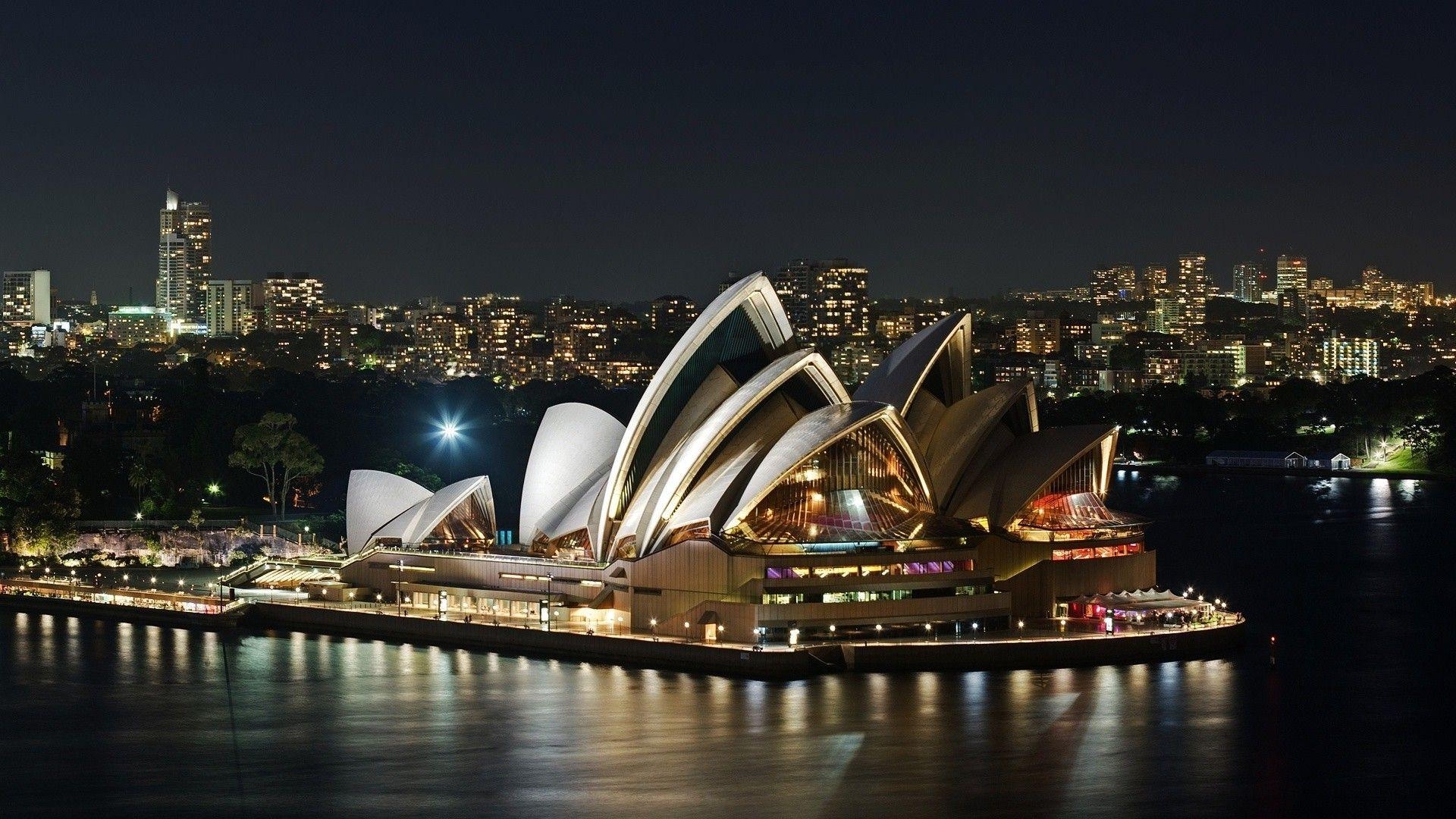 Sydney Opera House, Australien, Architektur, Hintergrund, HD, 1920x1080 Full HD Desktop