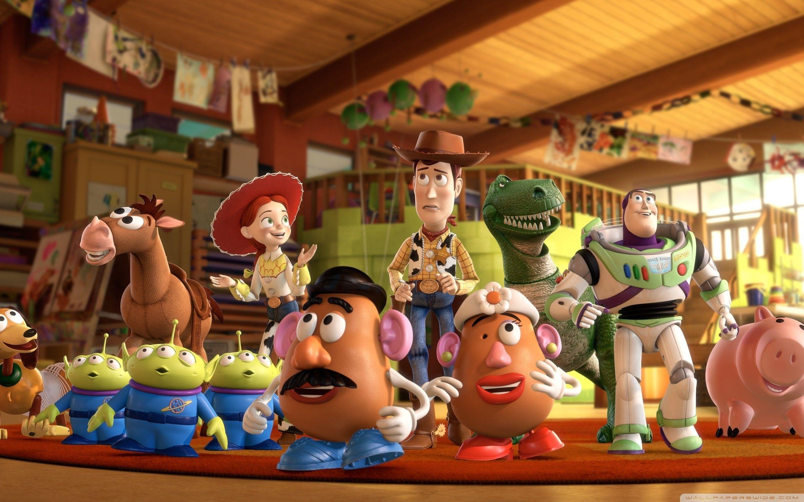 Toy Story, Desktop, Cartoon, Hintergrund, Film, 2560x1600 HD Desktop