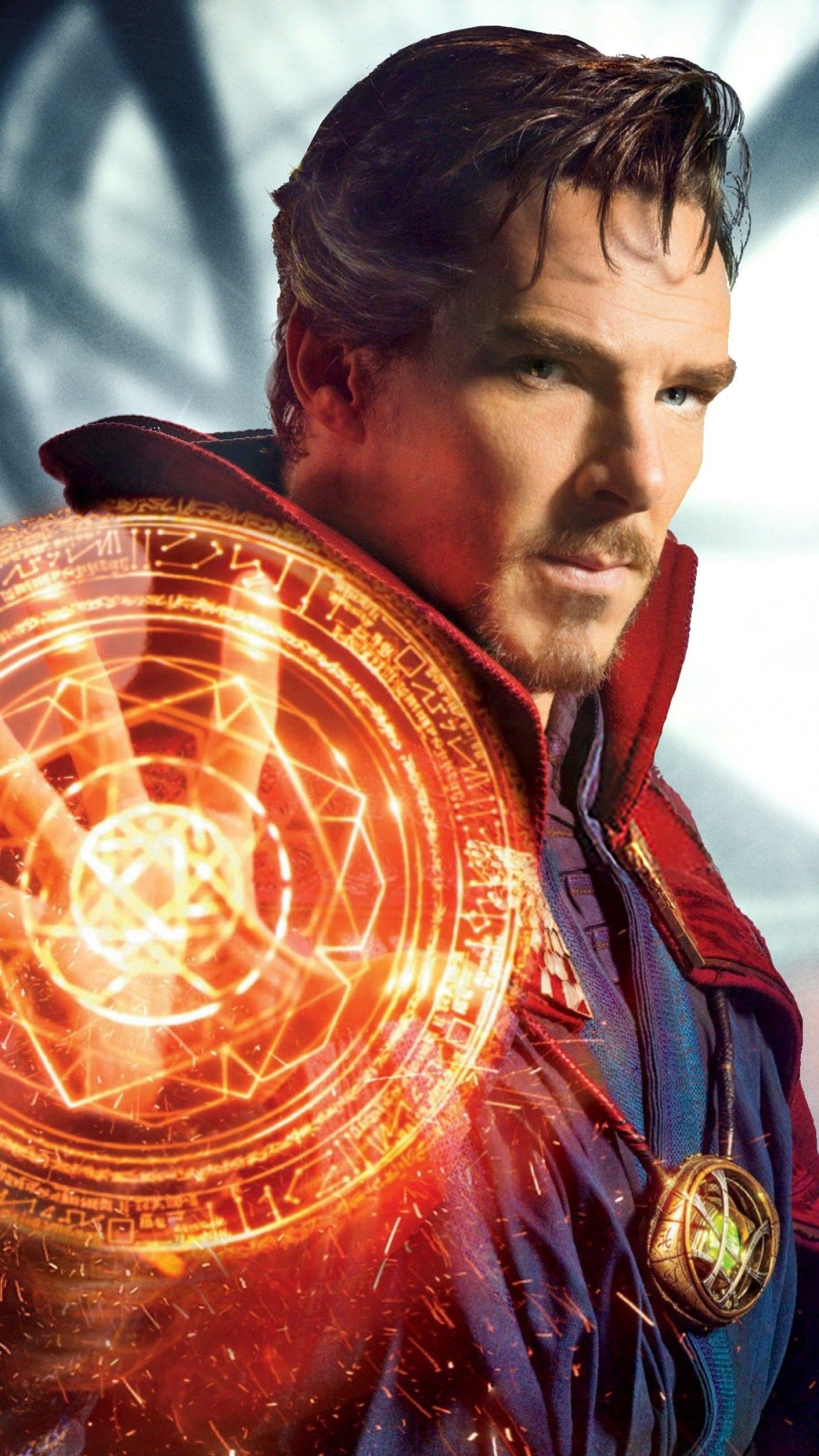 Doctor Strange, Benedict Cumberbatch, Filme, Marvel, 1440x2560 HD Handy