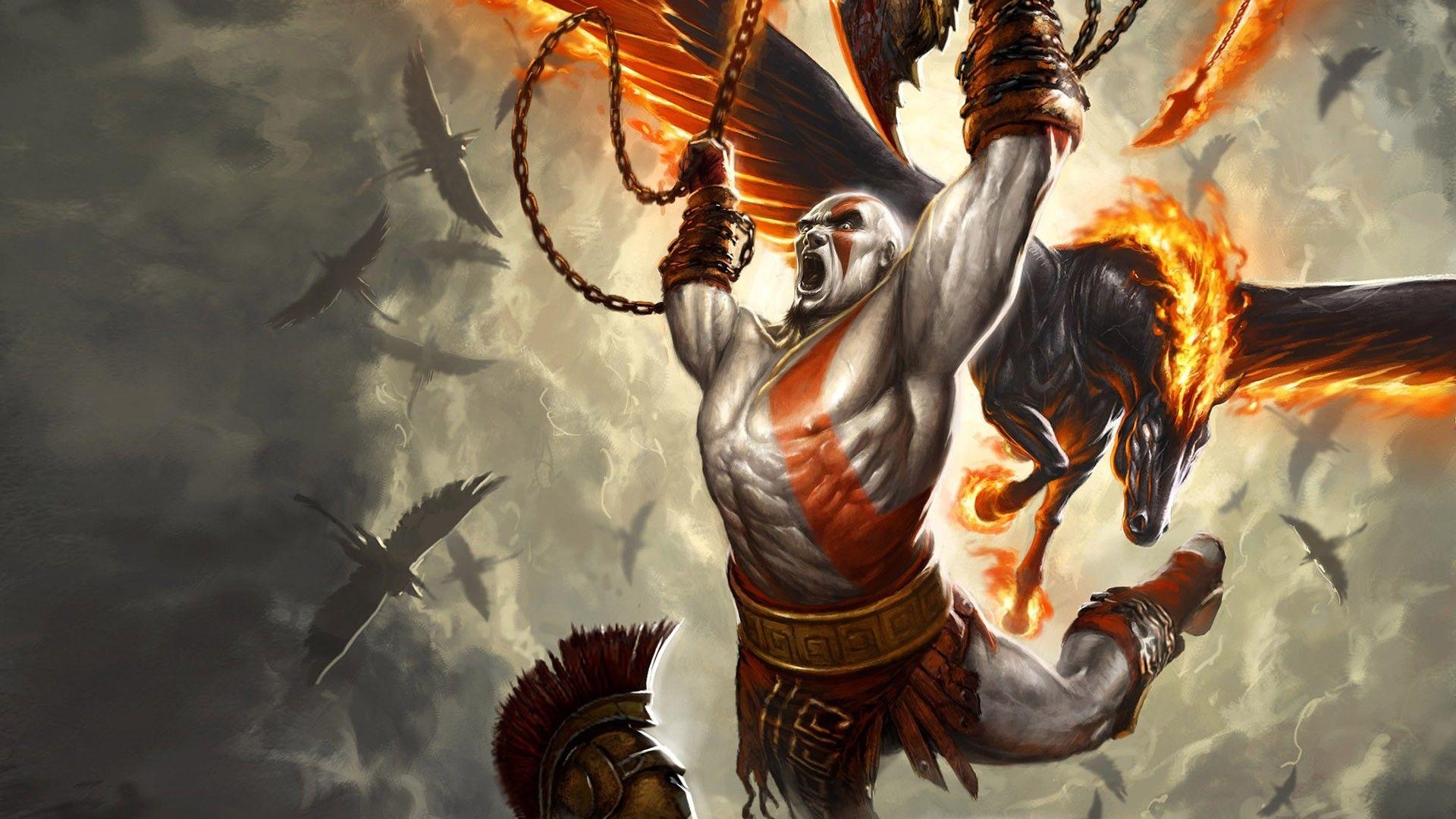 Kratos, God of War, Bild, Hintergrund, Gaming, 1920x1080 Full HD Desktop