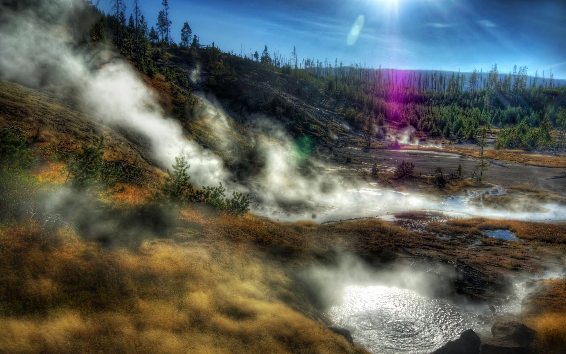 Yellowstone Nationalpark, USA, Natur, Reisen, Schutzgebiet, 1920x1200 HD Desktop