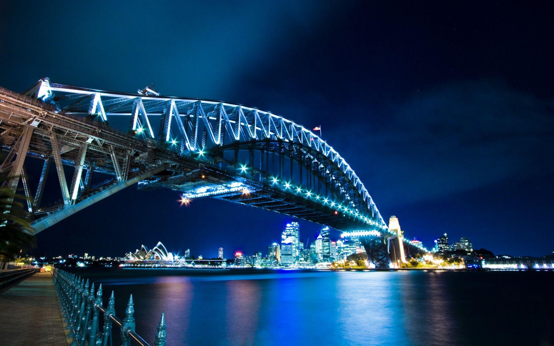 Sydney, Hafenbrücke, Australien, Hintergrund, Reisen, 1920x1200 HD Desktop