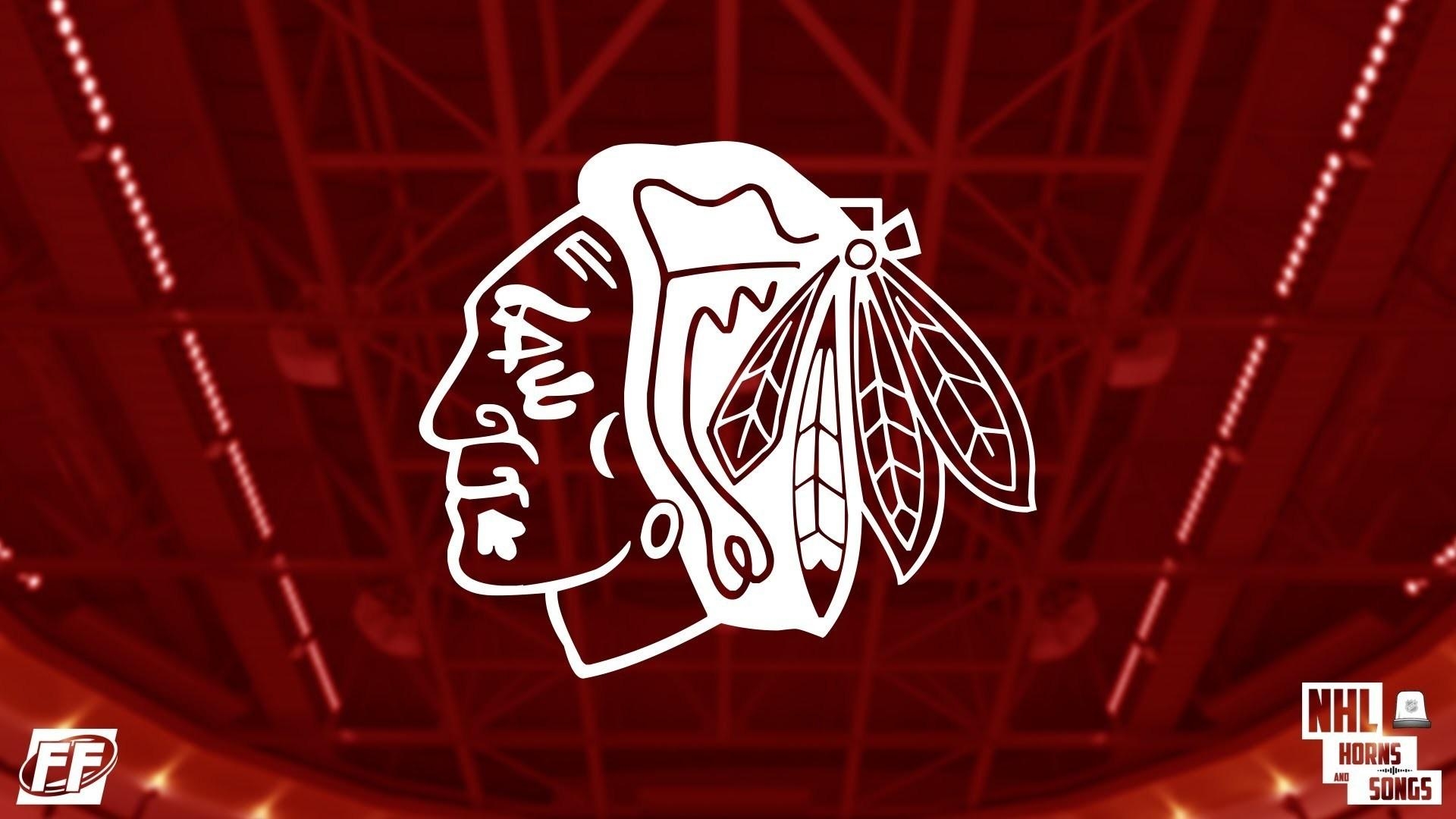 Chicago Blackhawks, NHL, Eishockey, Mannschaft, Hintergrund, 1920x1080 Full HD Desktop